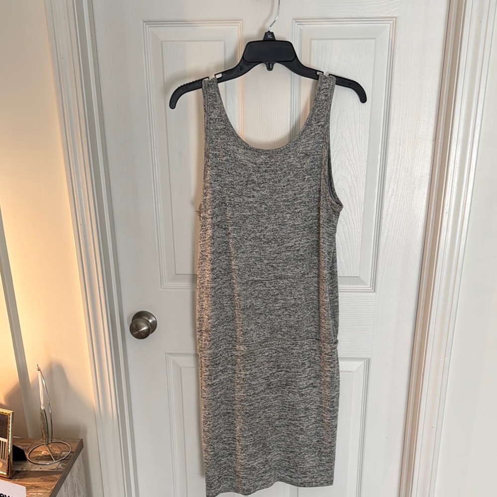 Gray Sleeveless Dress